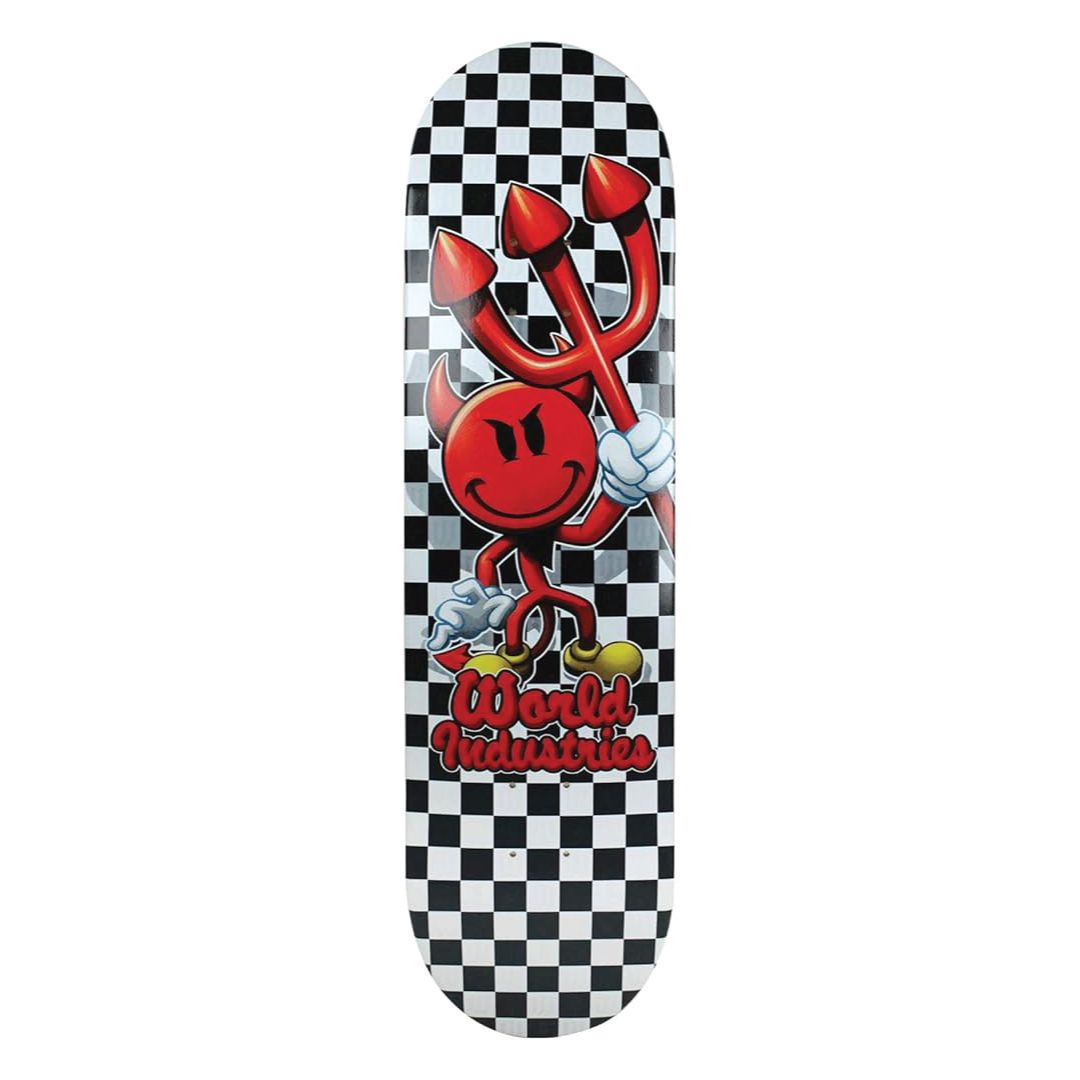 Checkered Devil Man Deck - 8.25 – Pharmacy Boardshop