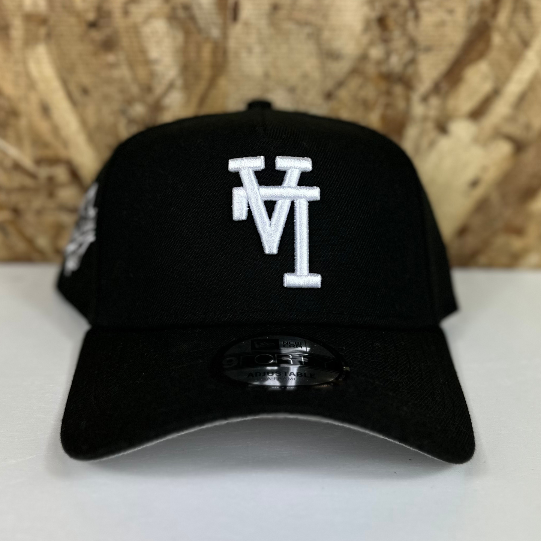 New Era A Frame 9Forty Upside Down Dodgers 1988 Series Black New Era A Frame 9Forty Upside Down Dodgers 1988 Series Black
