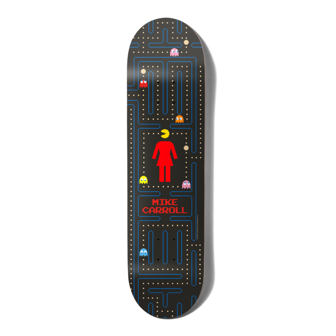 Girl Skateboards Mike Carroll Pac-Man Deck - 8.38