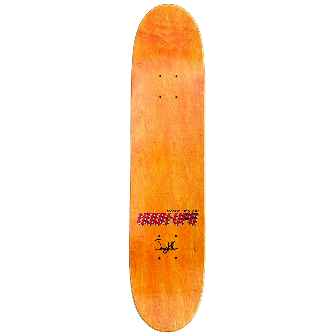 Hook-Ups 30th Anniversary Cat Girl #2 HANDSCREENED Deck - 7.5