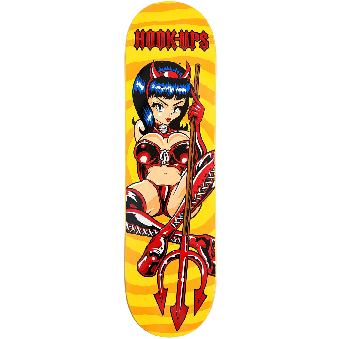 Hook-Ups Devil Queen Deck - 8.25