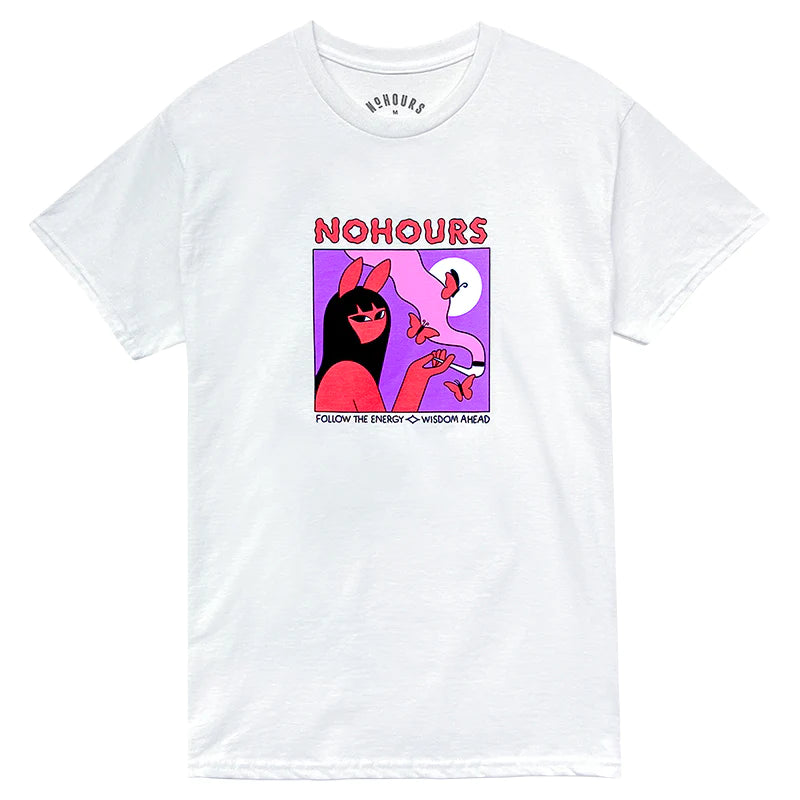 No Hours Energy Tee (White)