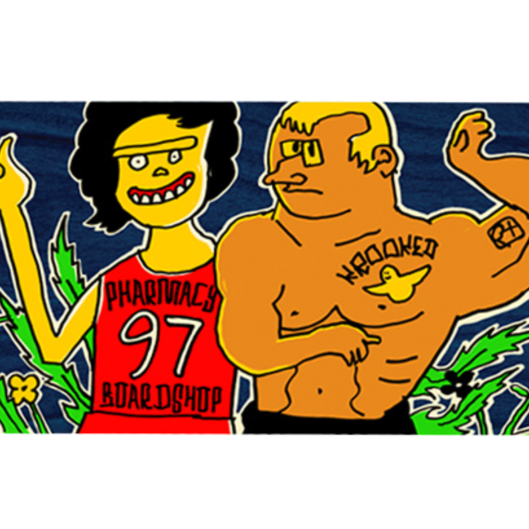 Krooked X Pharmacy Boardshop Deck