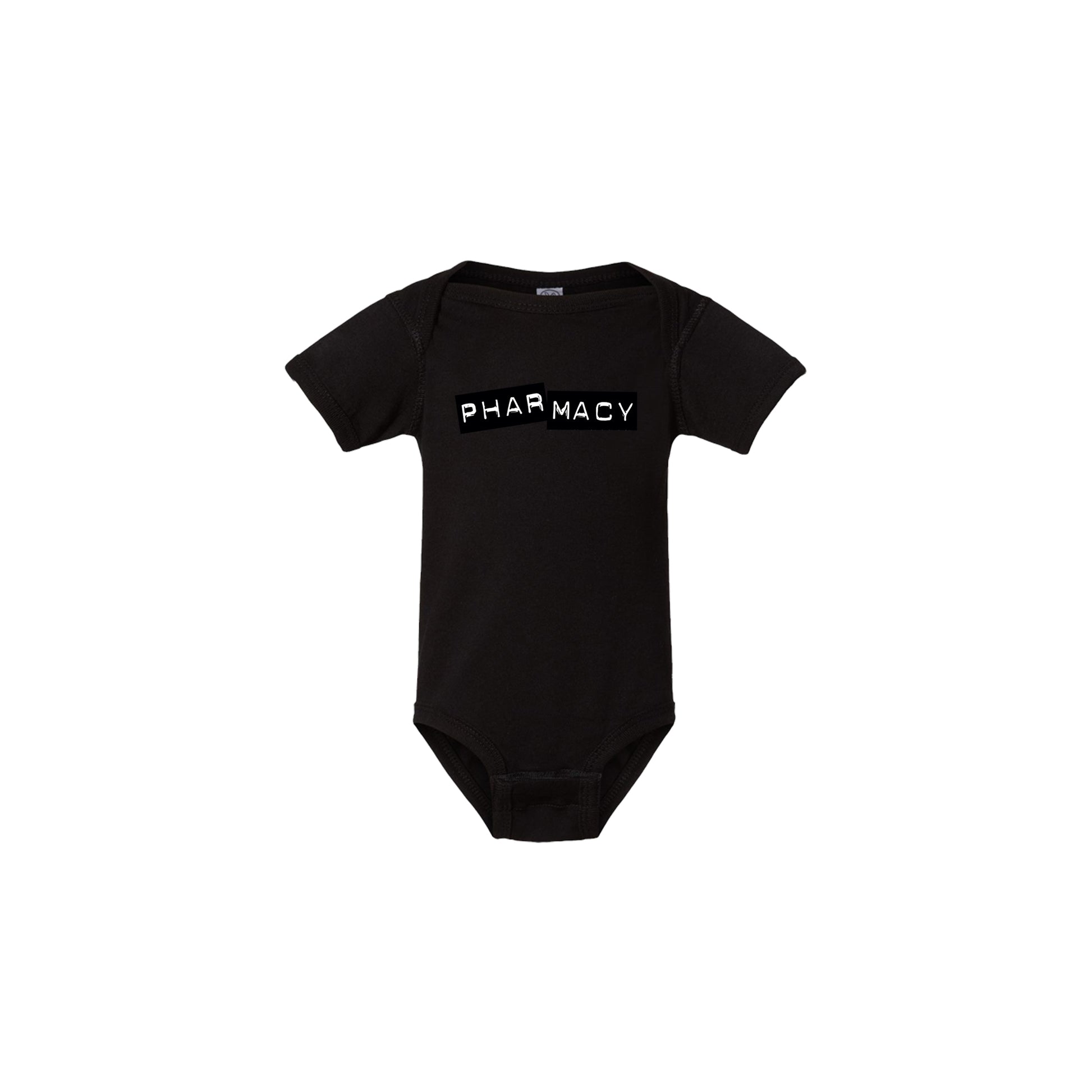 Pharmacy Infant Punch Label Onesie