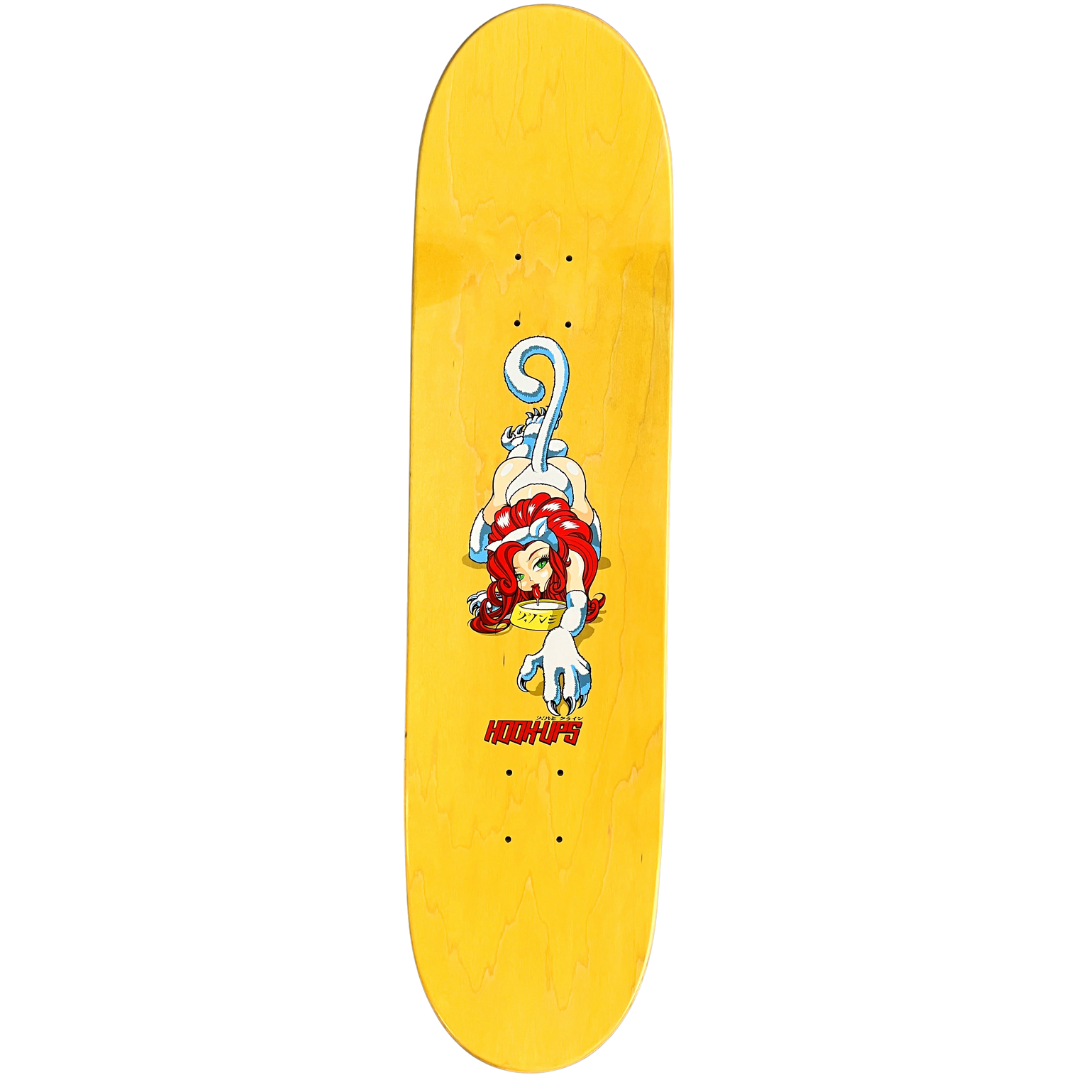 Hook-Ups Milky Cat Deck - 8.25