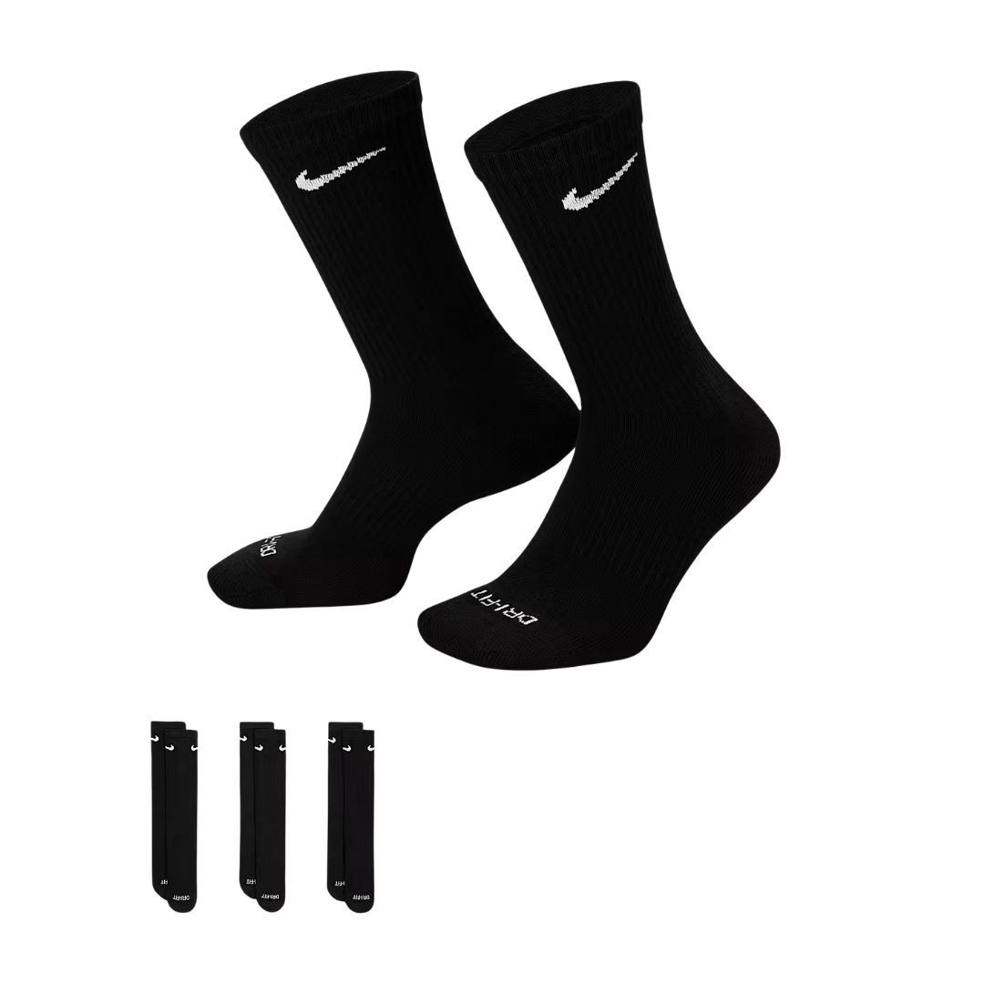 Nike Everyday Plus Cushioned Crew Sock (3 Pack)