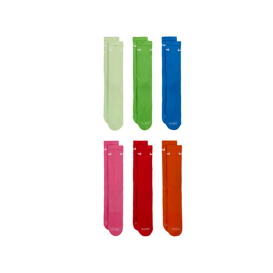 Nike Everyday Cushion Crew Sock (6 Pack)