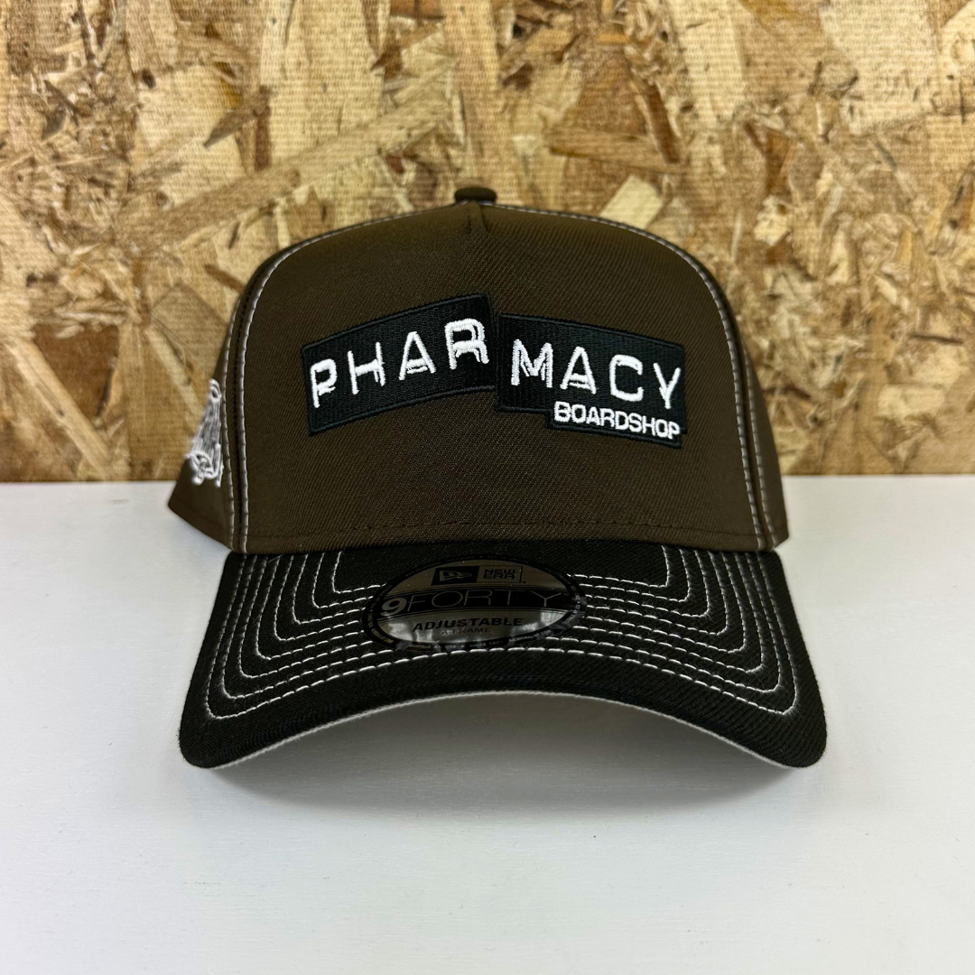 Punch Label New Era 9Forty Snapback Hat - Walnut/Black – Pharmacy