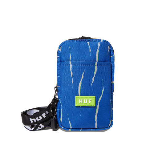 HUF Recon Striped Lanyard Pouch (Blue)