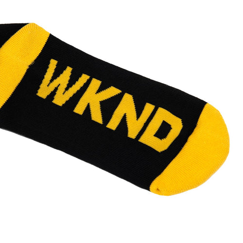 WKND Stripe Sock- Black