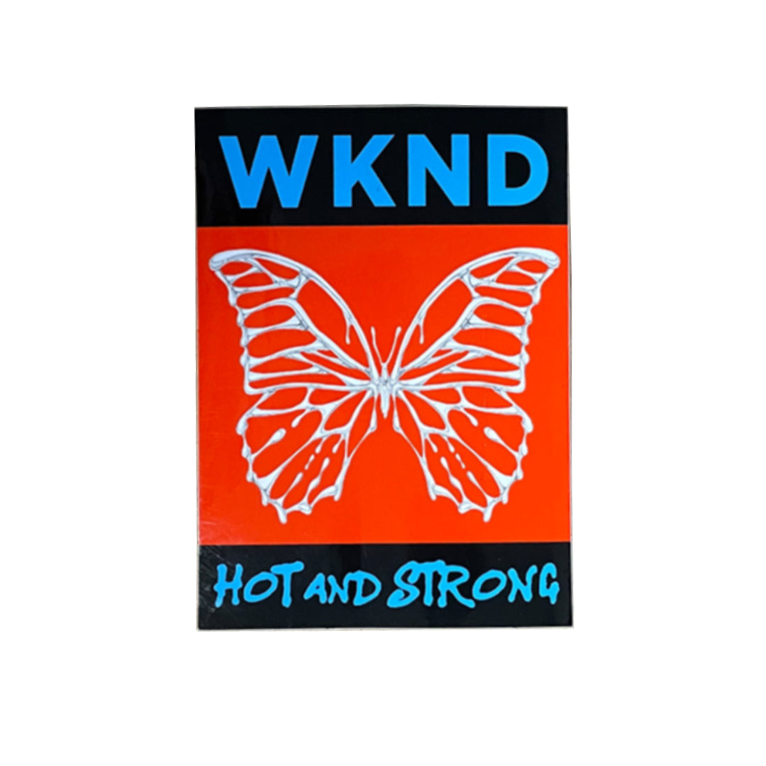 WKND Hot and Strong Sticker