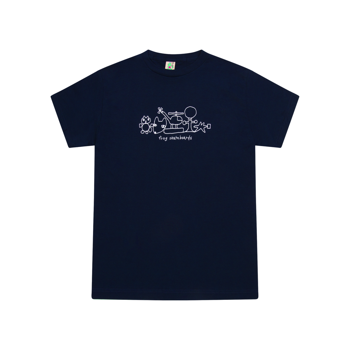 Frog Chopper T-Shirt (Navy)