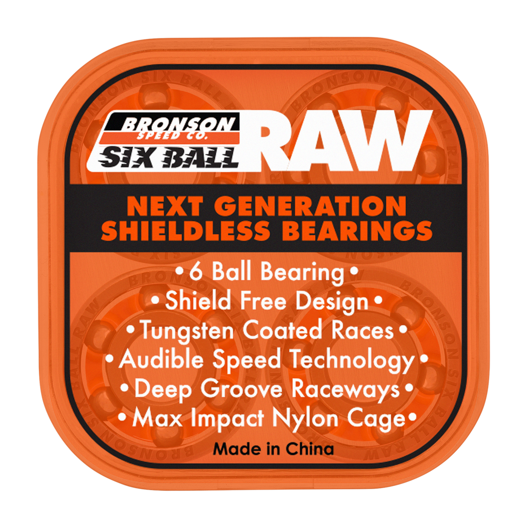 Bronson Raw 6 Ball Bearings