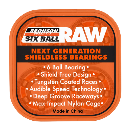 Bronson Raw 6 Ball Bearings