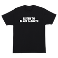 OJ Wheels Listen To Black Sabbath Tee