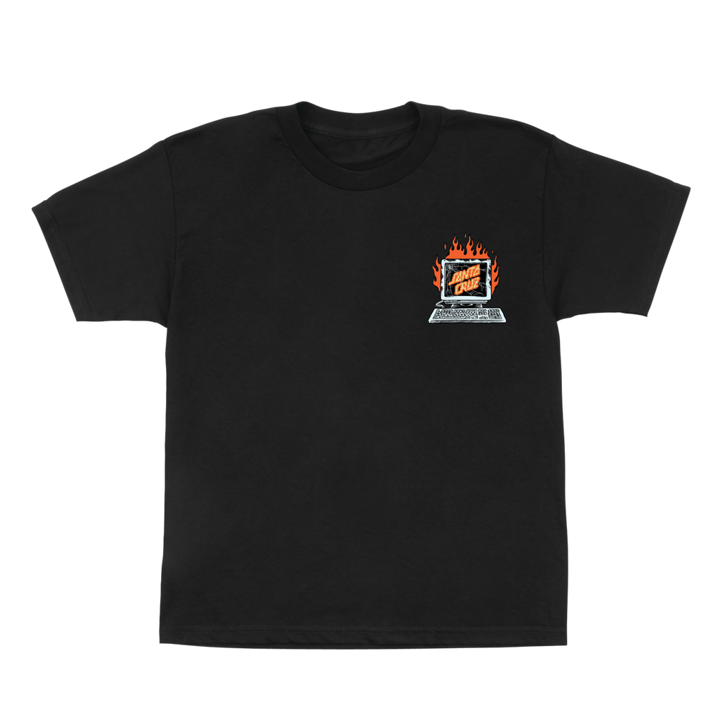 Santa Cruz Self Destruct Youth Tee