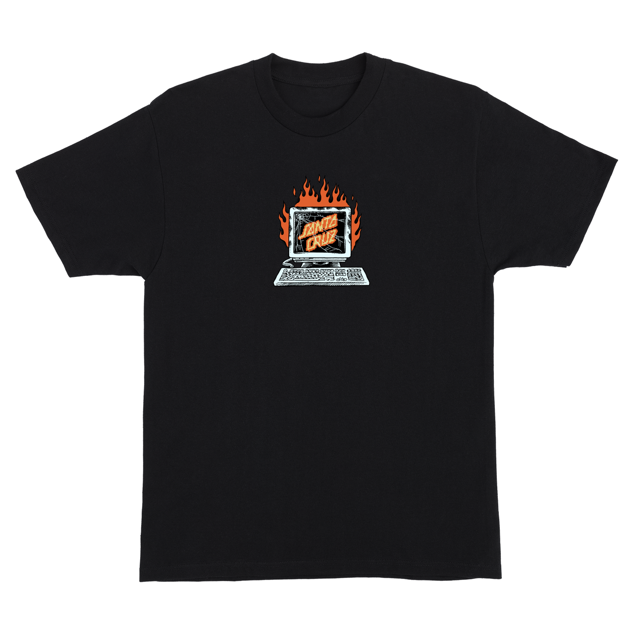 Santa Cruz Self Destruct Heavyweight Tee
