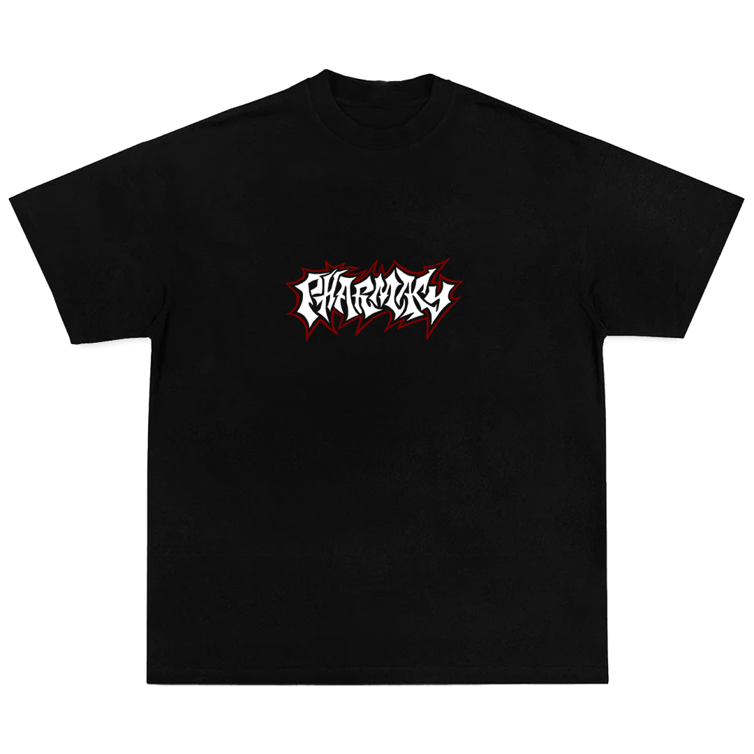 Stencil Embroidered Heavyweight Tee