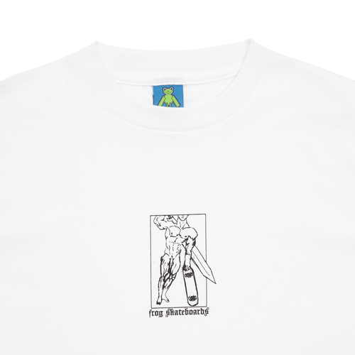 Frog Medieval Sk8lord T-Shirt (White)