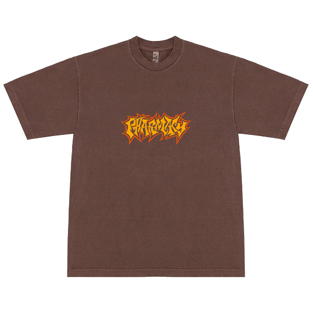Stencil Embroidered Heavyweight Tee