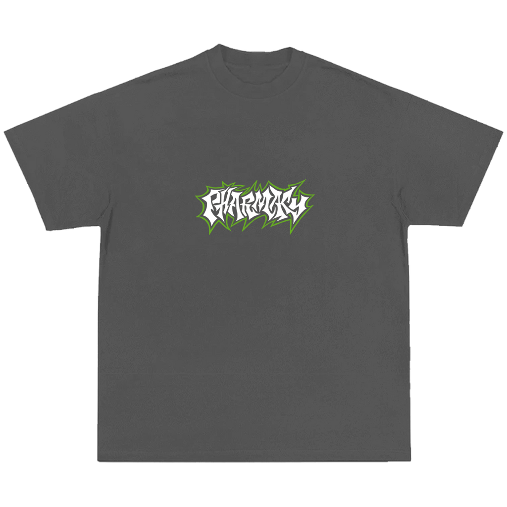Stencil Embroidered Heavyweight Tee