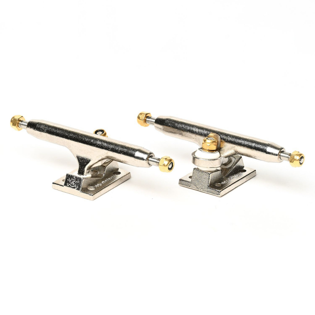 Blackriver Pro Fingerboard Trucks - BRTs 3.0 34mm - Silver w/Tool
