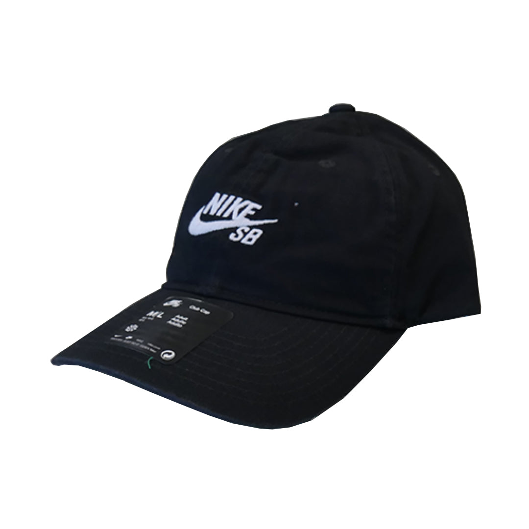 Nike SB Unstructured Skate Cap (Black/White)