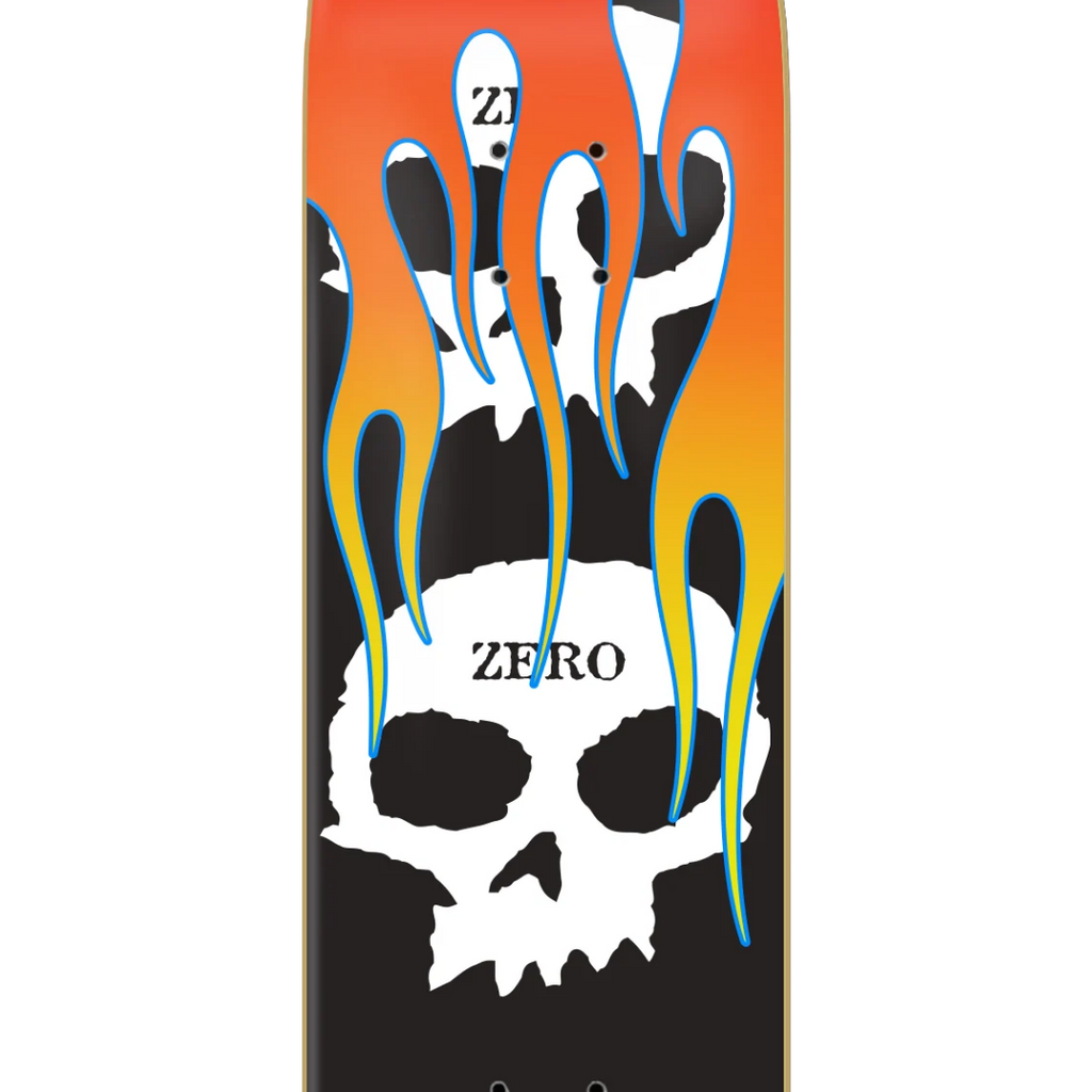 3 Skull Flames Deck - 8.25