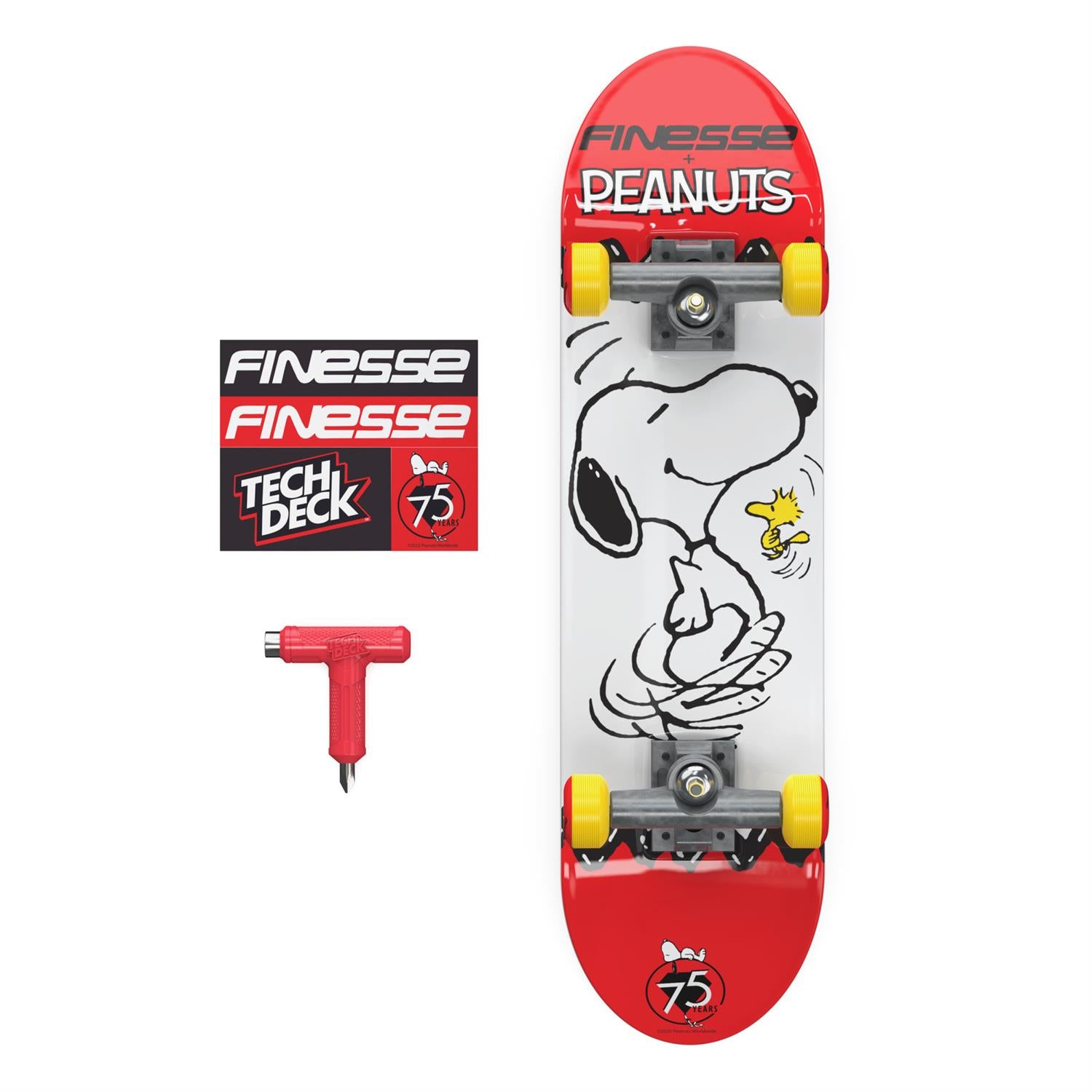 Tech Deck Finesse x Peanuts Handboard
