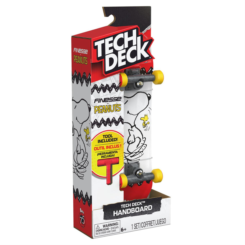 Tech Deck Finesse x Peanuts Handboard