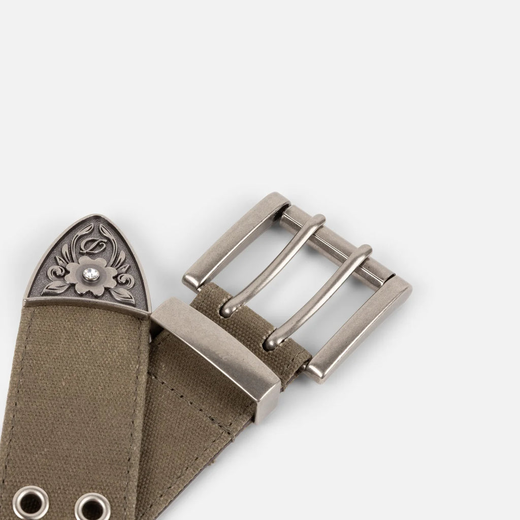 Waxed Canvas Belt
