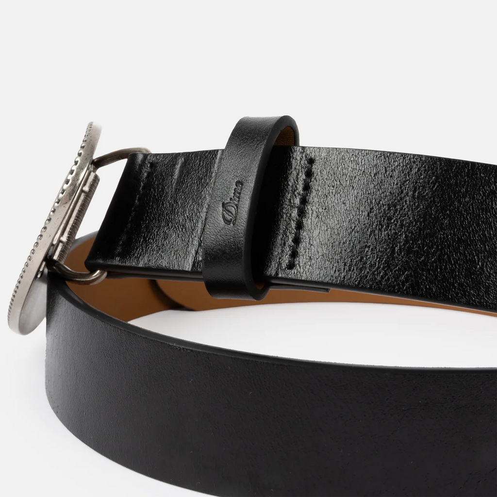 Skull Leather Belt