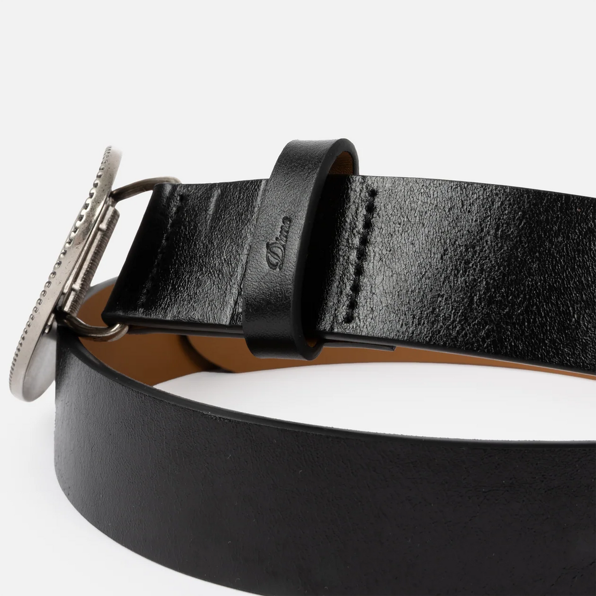 Skull Leather Belt