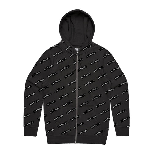 Pharmacy All Over Print Punch Label Zip Up