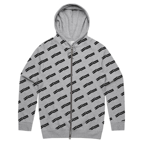 Pharmacy All Over Print Punch Label Zip Up