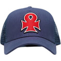 Carpet Iron Ankh Trucker Hat - Navy