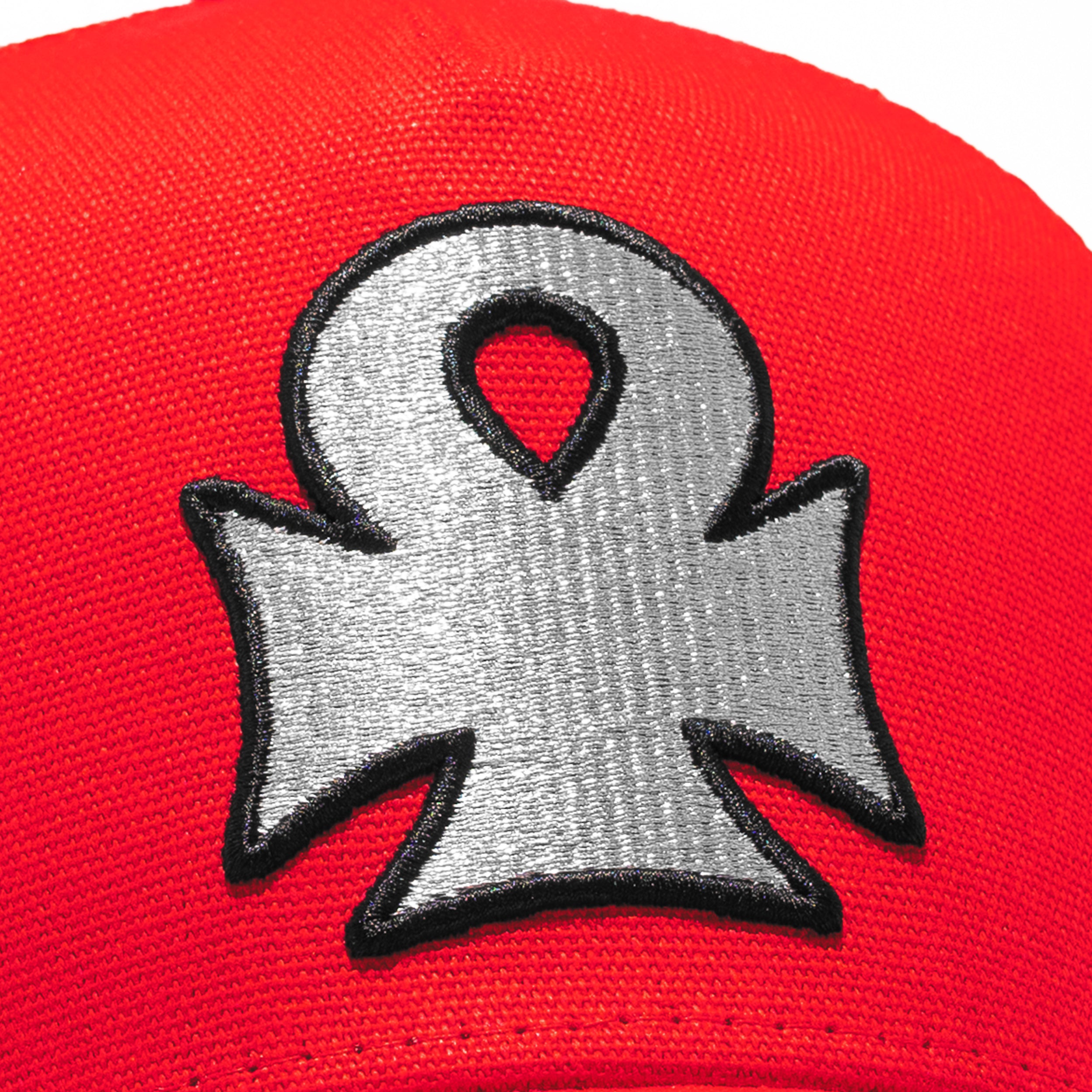 Iron Ankh Trucker Hat Red
