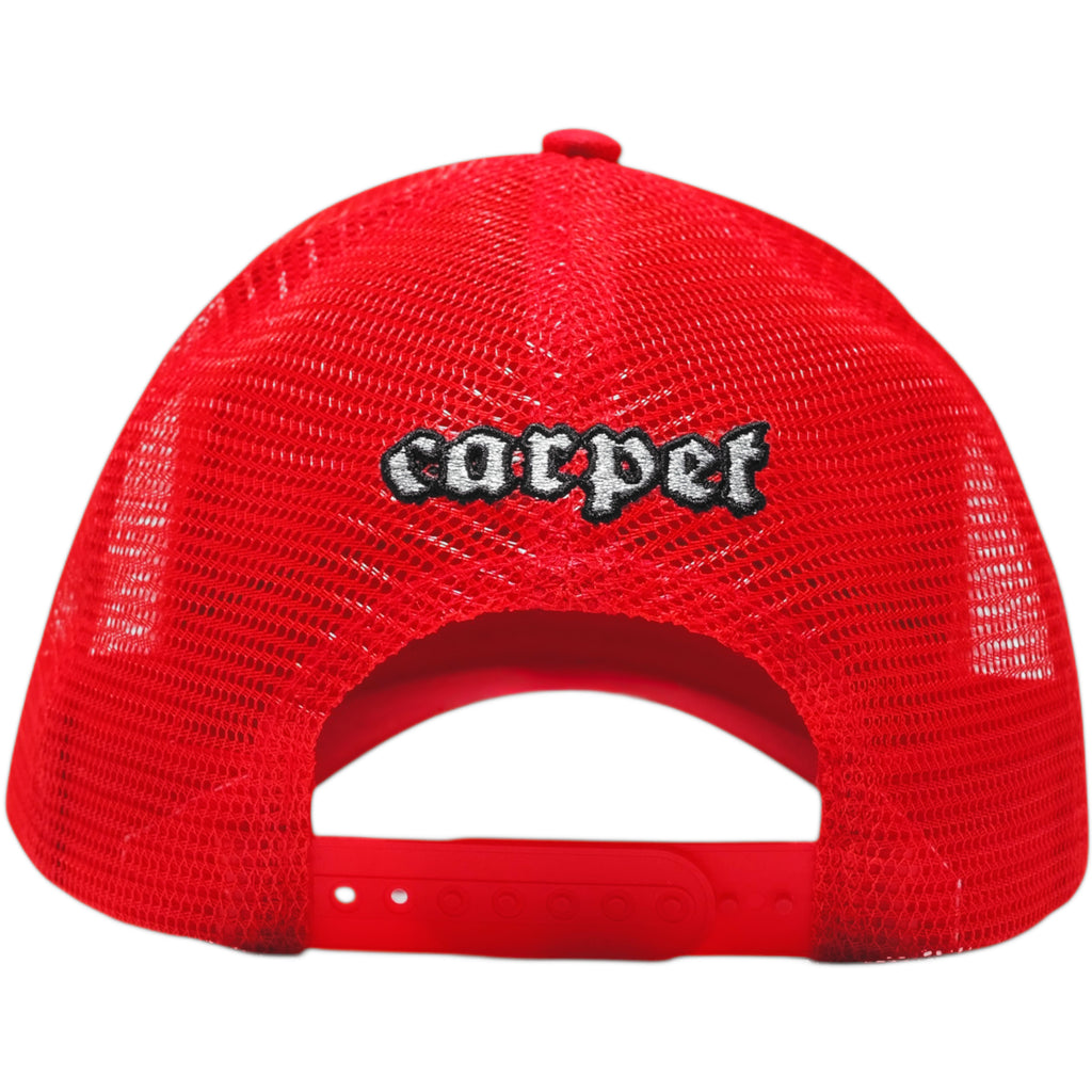 Iron Ankh Trucker Hat Red
