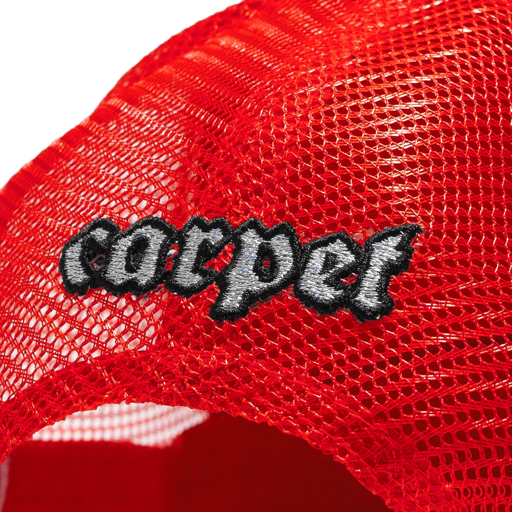 Iron Ankh Trucker Hat Red