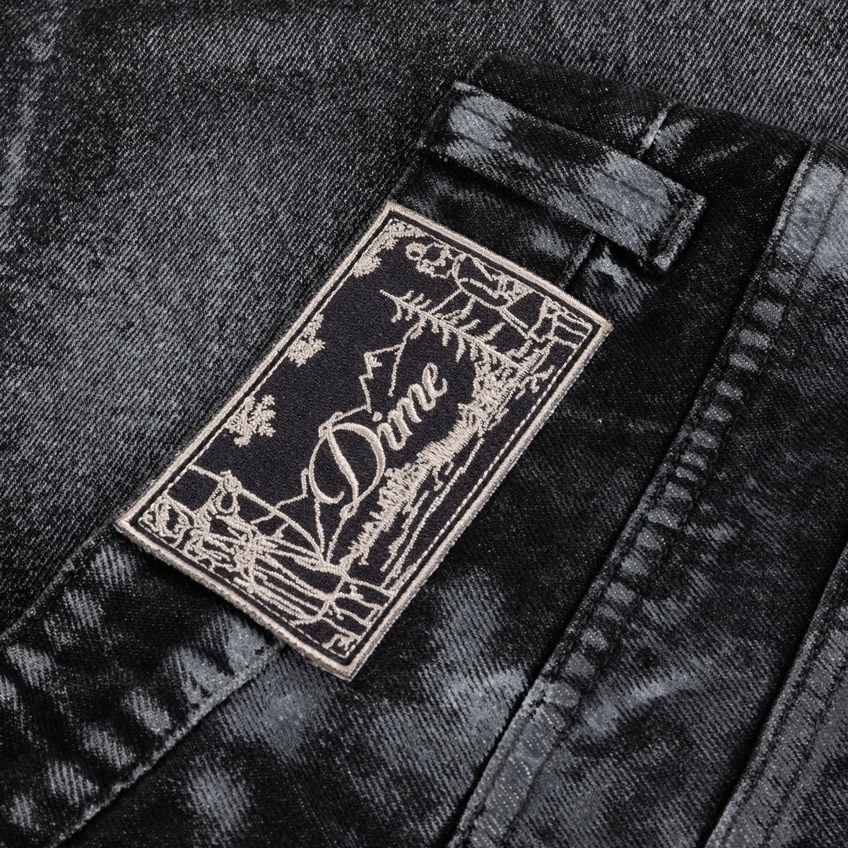 Baggy Denim Pants