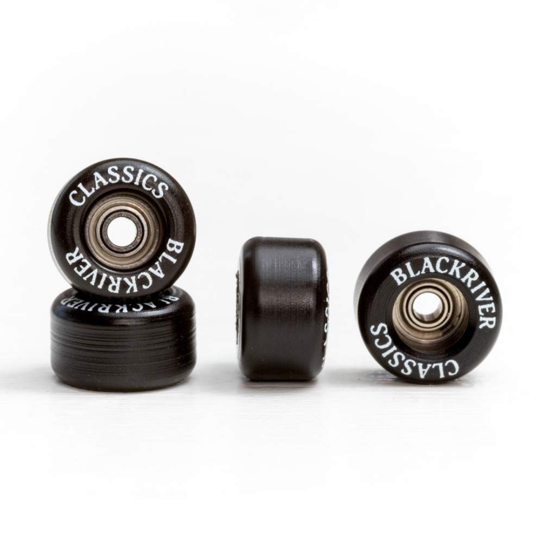 Blackriver Pro Fingerboard Wheels - Black Classics