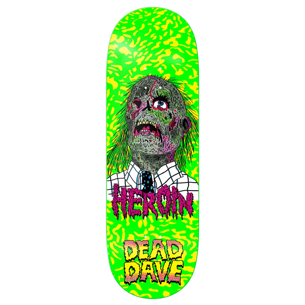 Heroin Dead Dave Dead Head Deck - 10.125
