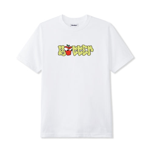 Butter Big Apple Tee - White