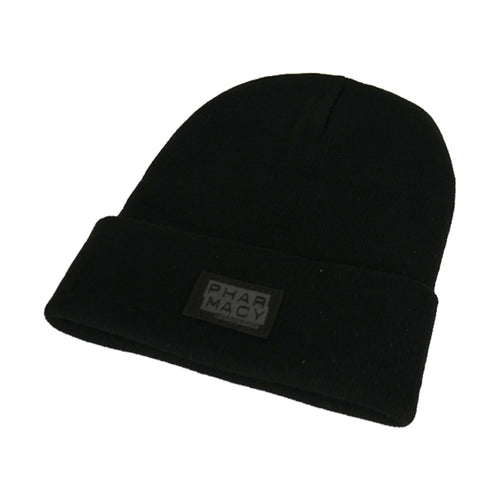 Pharmacy Essential Leather Patch Beanie