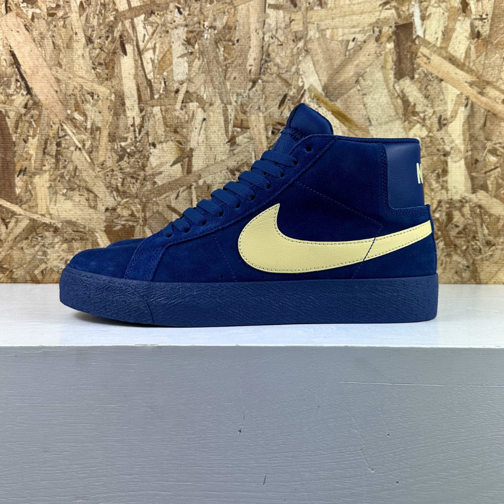 Zoom Blazer Mid - Coastal Blue/ Pale Yellow