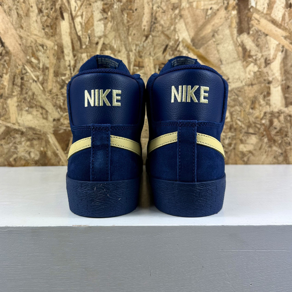 Zoom Blazer Mid - Coastal Blue/ Pale Yellow