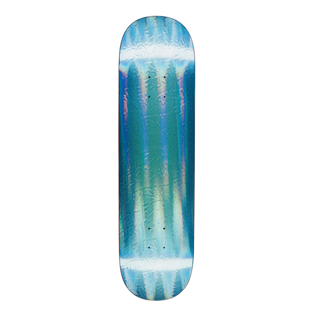 FA Logo Embossed Gamma Ray Blue Deck - 8.38