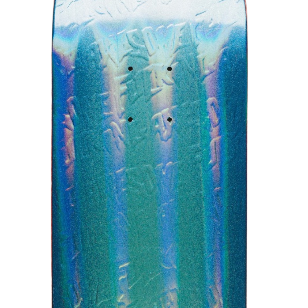 FA Logo Embossed Gamma Ray Blue Deck - 8.38