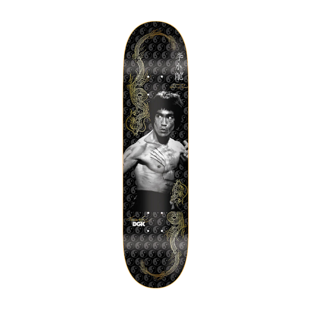 DGK x Bruce Lee Balance Embossed Deck - 8.25