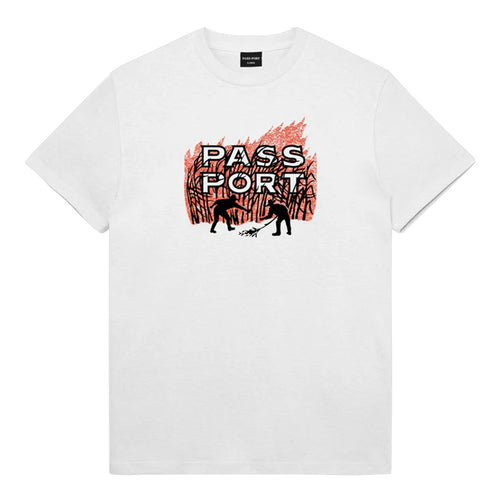 Pass~Port Brush Fire Tee (White)